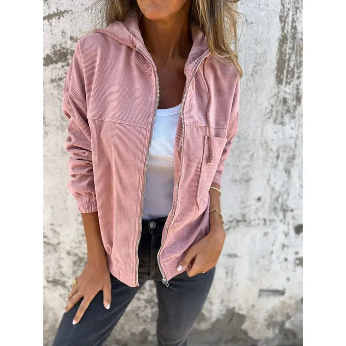 Vera | Casual Hooded Jacket with Easy Zip Closure