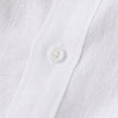 FJØRNA men's breathable linen shirt with short sleeves and classic fit, ideal for casual and summer wear.