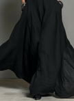 Linen Halter Neck Maxi Dress For Women