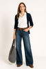 Women's All Season Wide-Leg Denim Pants