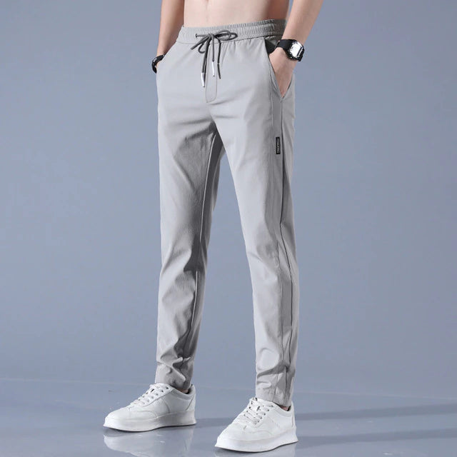 James | Men’s Slim-Fit Jogger Trousers with Drawstring Waist