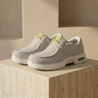 FJØRNA men's mesh walking shoes with breathable fabric and air cushion sole for comfortable outdoor walking.