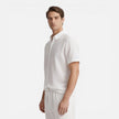 Men's casual 2-piece set by FJØRNA with short sleeve shirt and matching pants, perfect for relaxed everyday wear.