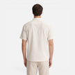 Men's casual 2-piece set from FJØRNA with short sleeve shirt and matching pants, perfect for relaxed everyday wear.