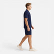 Men's linen shirt and shorts set by FJØRNA, breathable summer co-ord, casual men's set for warm weather.