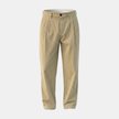 Men's casual straight leg corduroy trousers by FJØRNA, showing the fit and texture of the classic men's pants.