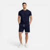 Men's breathable summer casual shorts outfit by FJØRNA, featuring a relaxed fit and comfortable fabric for warm weather.