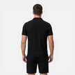 Men's summer polo shirt and shorts set by FJØRNA, slim fit casual men's clothing for warm weather.