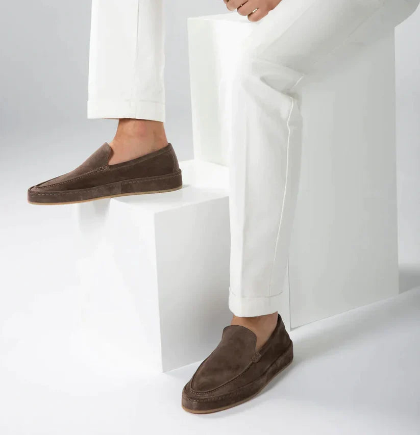 Elegant Brown Loafers Shoes - 2
