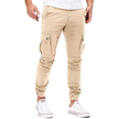 Men's modern cargo pants from FJØRNA featuring long pockets, casual fit, and durable fabric for everyday wear.