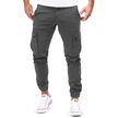 Men's modern cargo pants by FJØRNA featuring long side pockets and a relaxed fit, suitable for casual and outdoor wear.