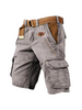 Lightweight FJØRNA men's cargo shorts with multiple pockets, designed for versatility and comfort in casual outdoor wear.