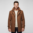 Wool Blend Business Coat 1