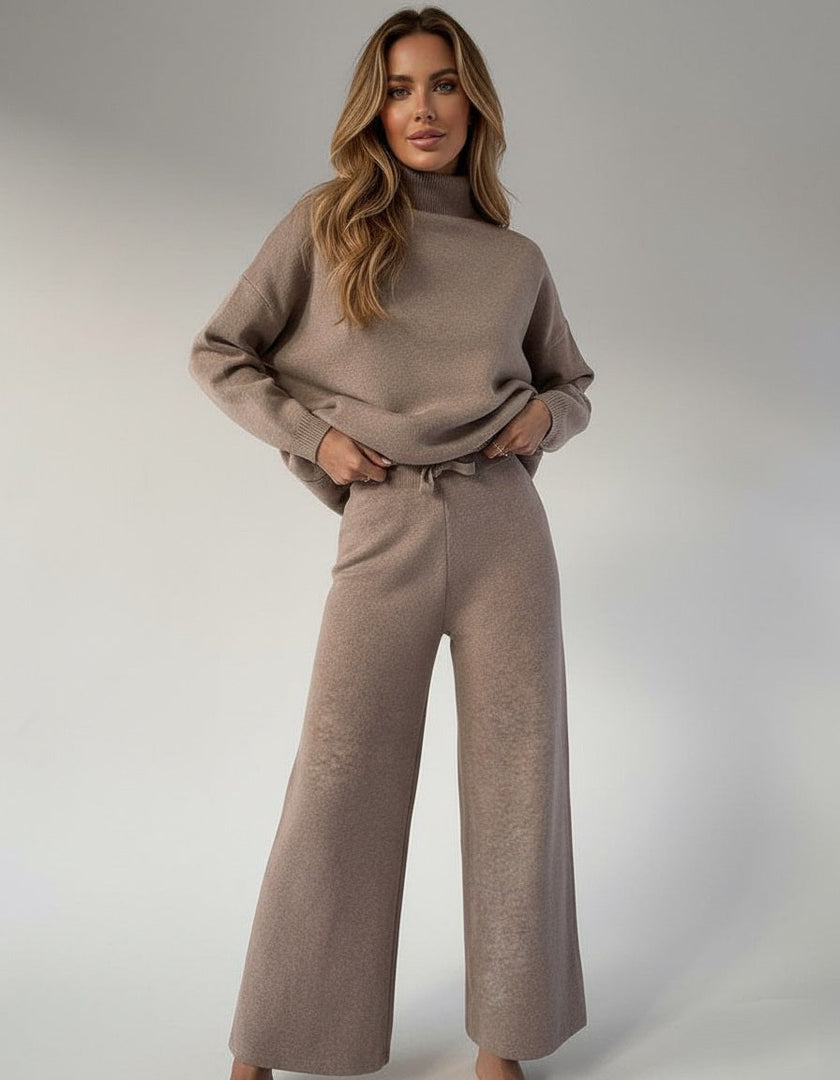 Casual Cotton Set Splicing