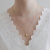 MYRA | Gold-Plated Pendant Necklace with Pearl Accent