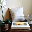 Timeless Elegance Tabletop Fireplace | Stylish Design & Ambient Illumination