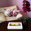 Timeless Elegance Tabletop Fireplace | Stylish Design & Ambient Illumination