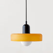 Colorful Glass Pendant Lamp with Adjustable Suspension