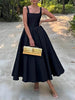 Off-Shoulder Strapless Sleeveless Women's Maxi Dress