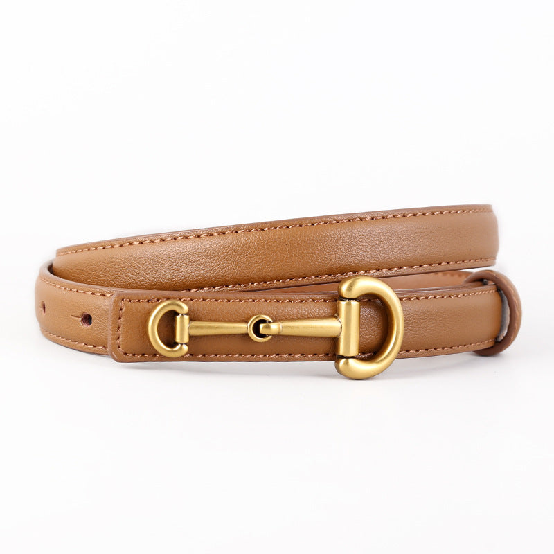 Lara Gold Buckle Belt