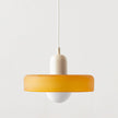 Colorful Glass Pendant Lamp with Adjustable Suspension