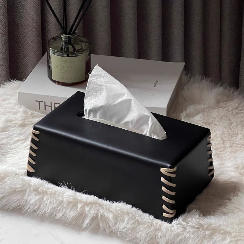 Hansh – Modern Leather Tissue Box Holder