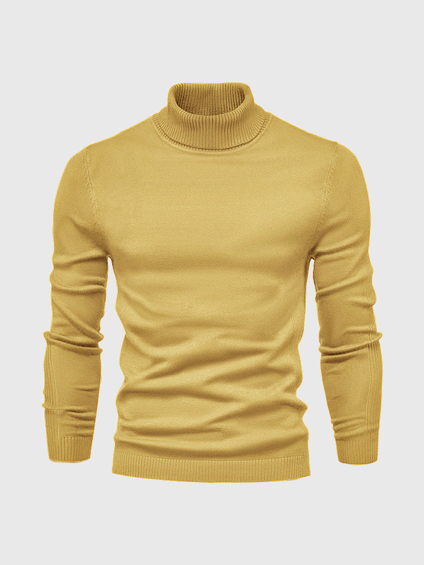 Cotton Turtleneck Sweater