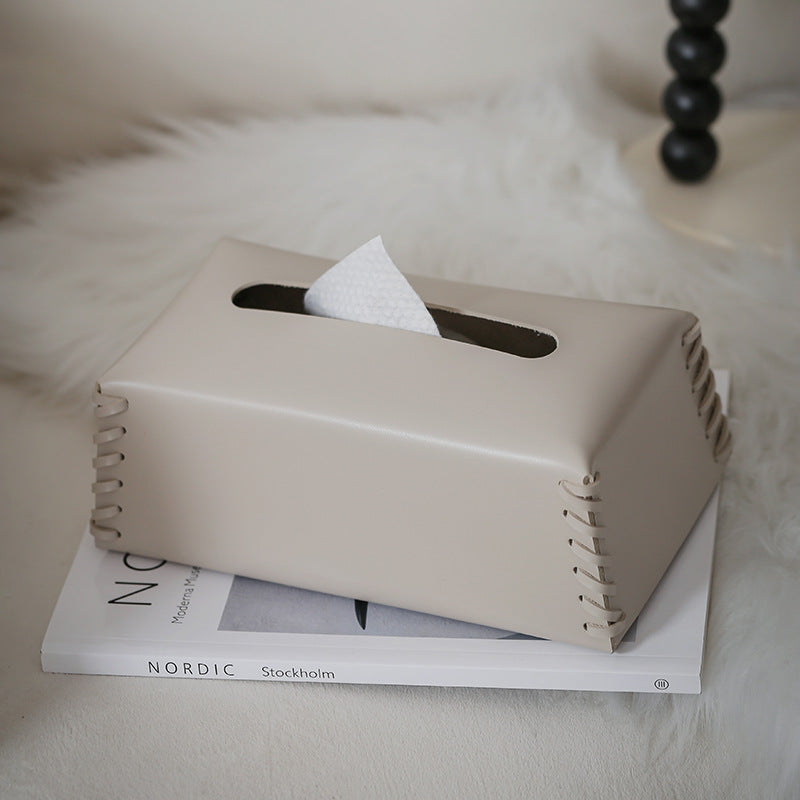 Hansh – Modern Leather Tissue Box Holder