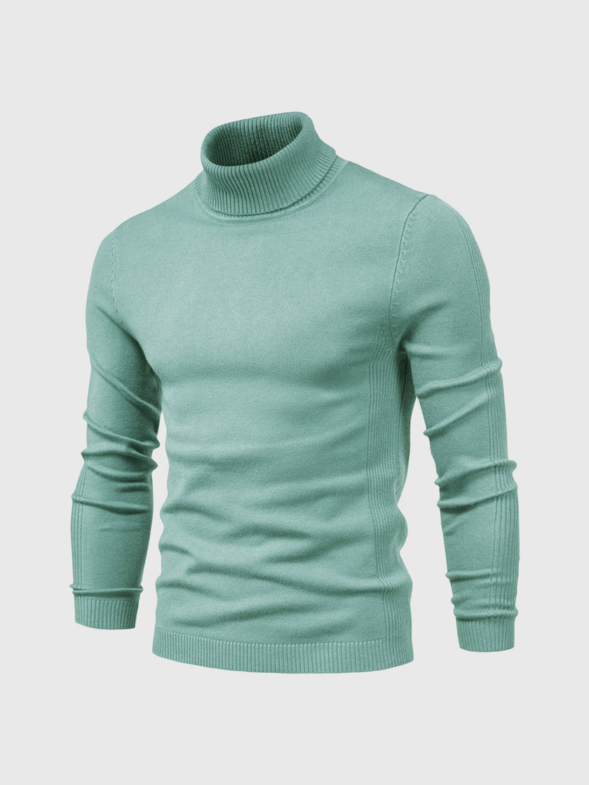 Cotton Turtleneck Sweater
