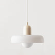 Colorful Glass Pendant Lamp with Adjustable Suspension