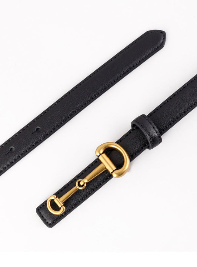 Lara Gold Buckle Belt