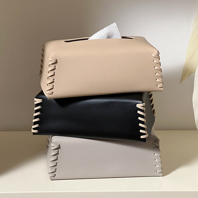 Hansh – Modern Leather Tissue Box Holder