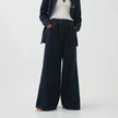 Denim Jeans Women Wide Leg Drawstring