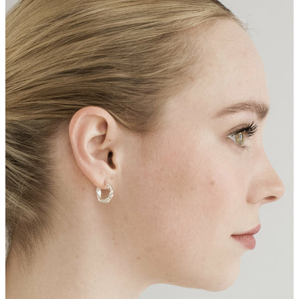 Fevik | Small Silver Hoop Earrings
