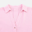 Lightweight women's summer blouse by FJØRNA, loose fit vacation shirt with relaxed, oversized design and breathable fabric.