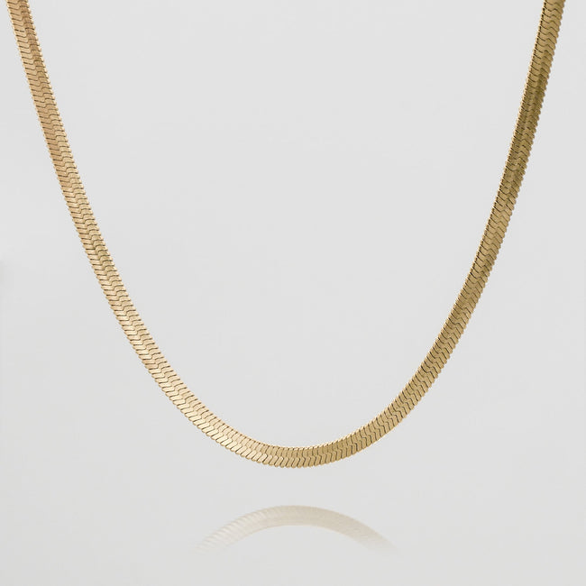 Lily | Herringbone Necklace