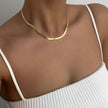 Lily | Herringbone Necklace