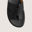 Men's Leather Slide Sandals – Classic Comfort and Style - 3