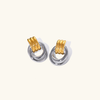 Sophie | Waterproof 18K Gold Layered Hoop Earrings