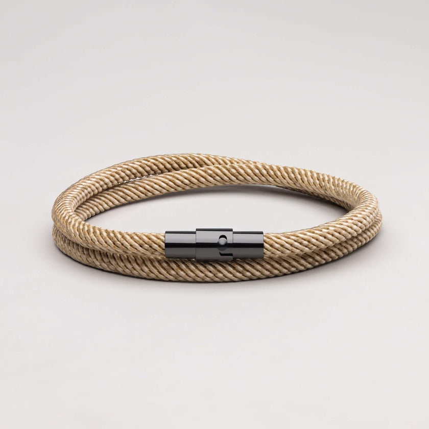 Ara - Milan Magnetic Rope Bracelet – Brown Edition