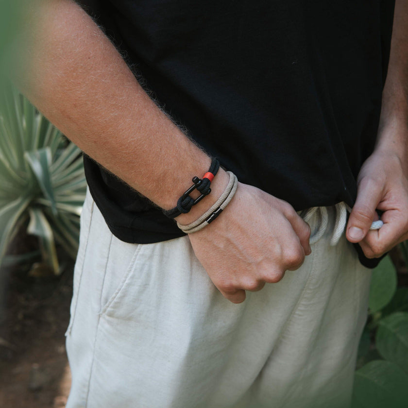 Ara - Milan Magnetic Rope Bracelet – Brown Edition