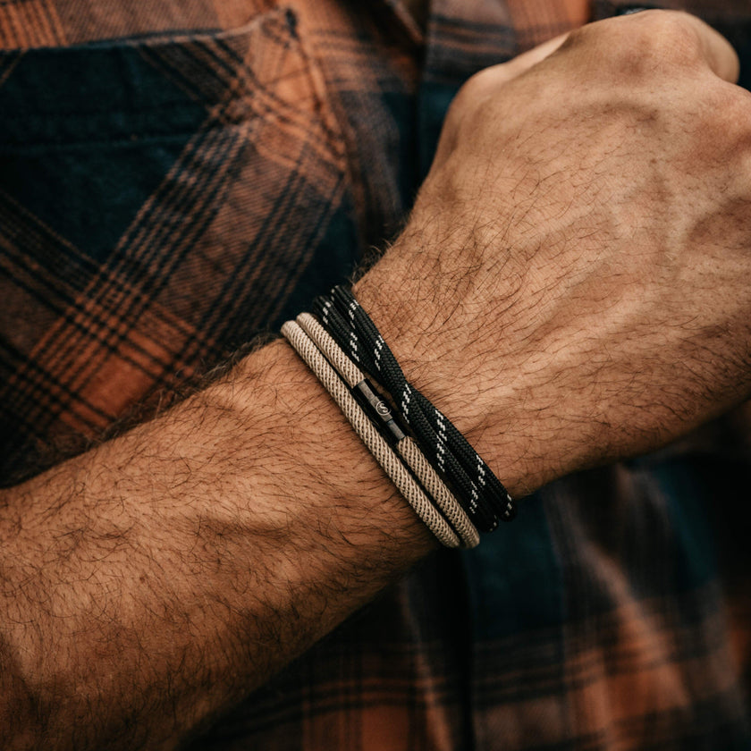 Ara - Milan Magnetic Rope Bracelet – Brown Edition