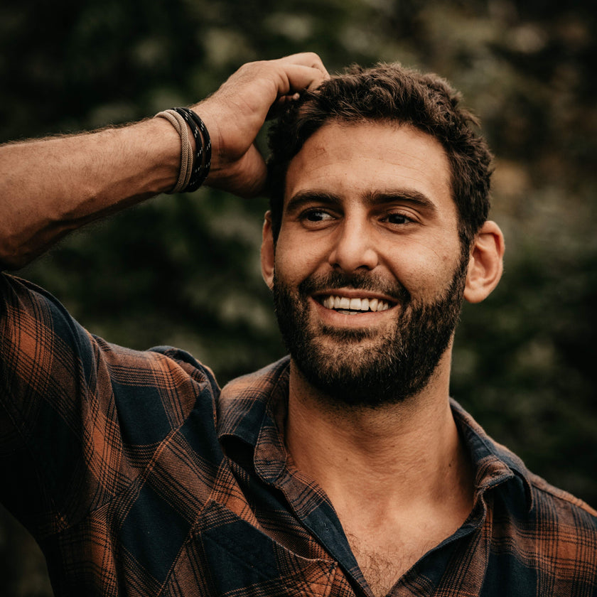 Ara - Milan Magnetic Rope Bracelet – Brown Edition