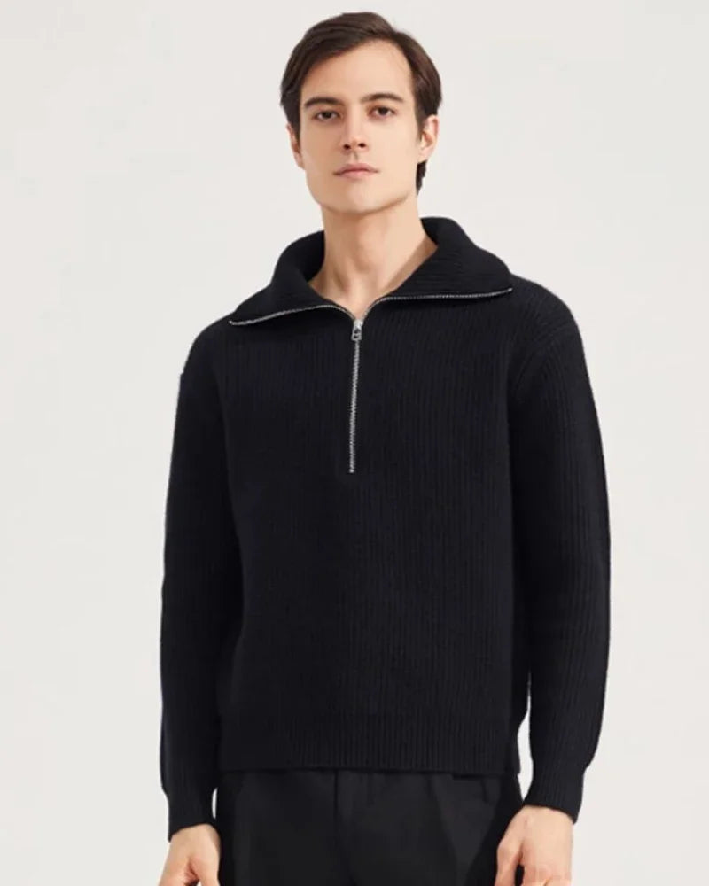 Mason – Men's Jumper Slim Fit Cashmere | Lightweight Knitwear 2