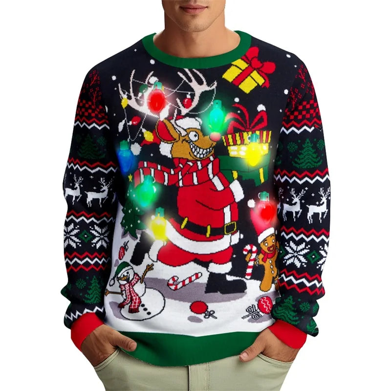 Sam – Christmas Jumper Mens - Fun/Graphic | Sweatshirt 5