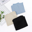 Women’s cotton linen wide-leg trousers by FJØRNA with drawstring pull-on design, casual and comfortable for everyday wear.