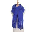 Luxury Winter Scarf Solid Color