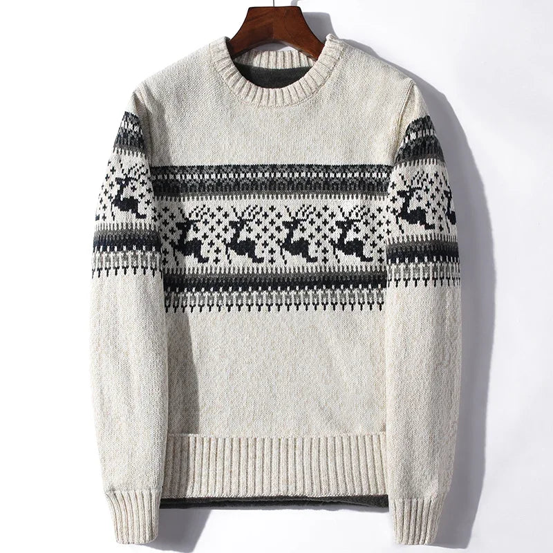 Daniel – Christmas Jumper Mens - Cozy Fleece Style | Pullover 9
