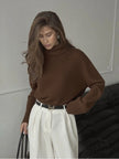 Hannah – jumper Women’s Cozy Turtleneck | Knit Sweater 8