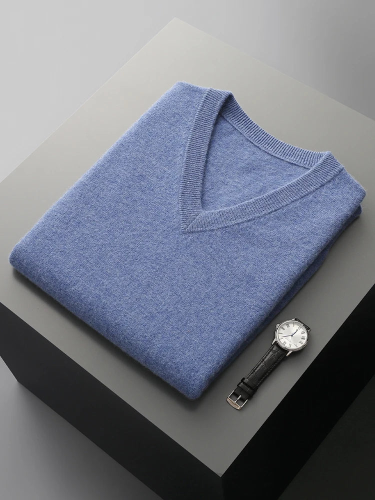 Mark – Mens Sweater Vest - Soft & Stylish | Knitted Vest 3